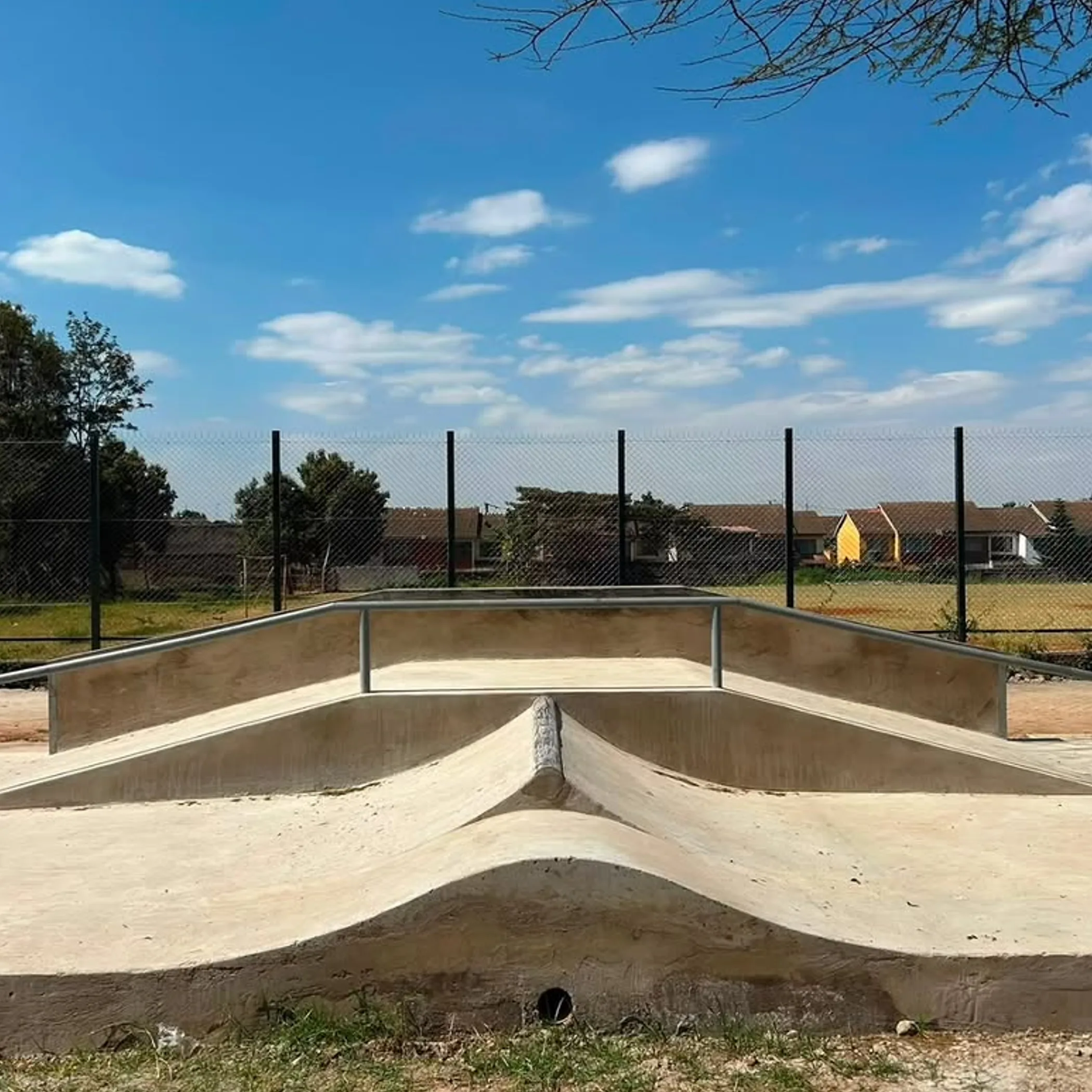 clear view of skate park