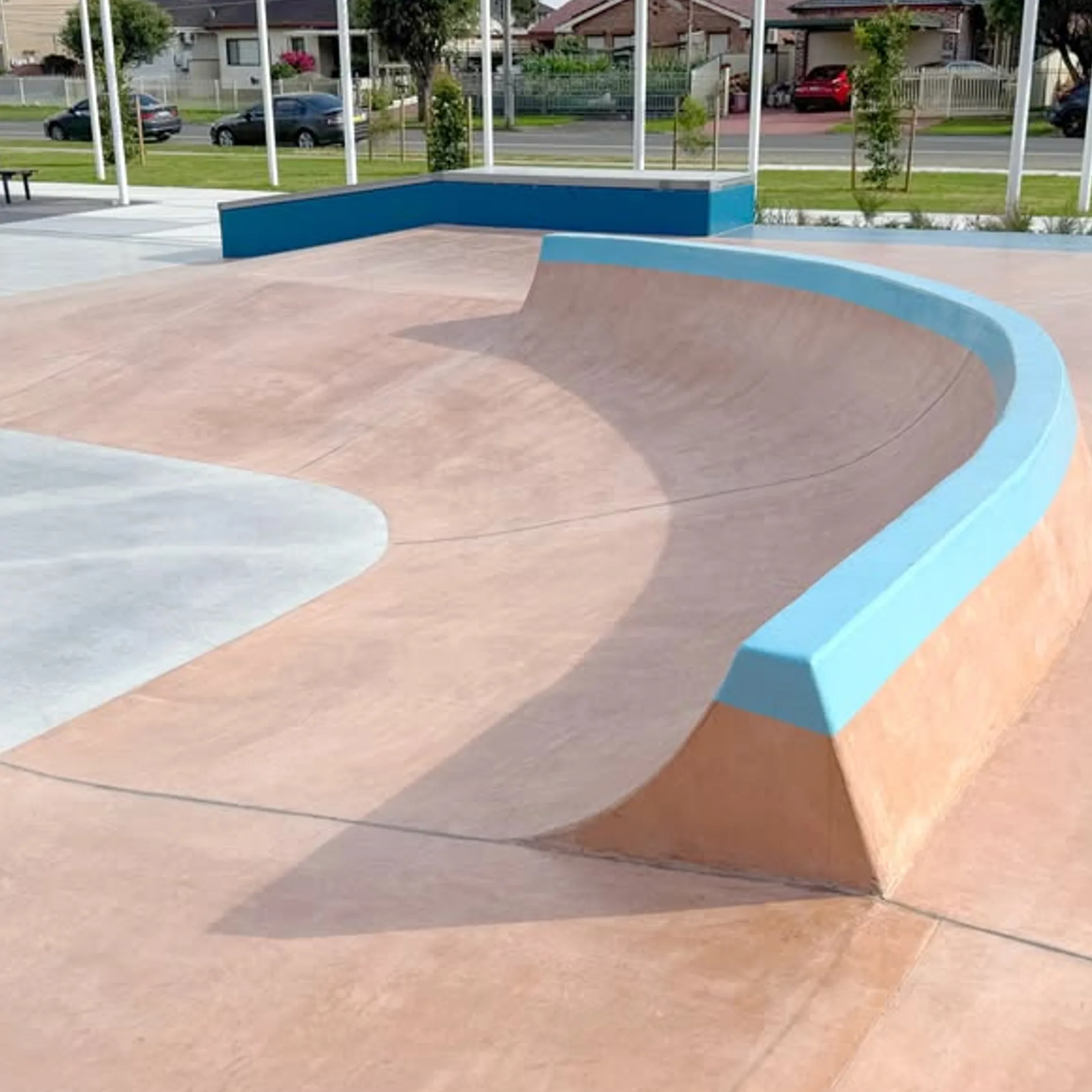 a purpose-built skatepark