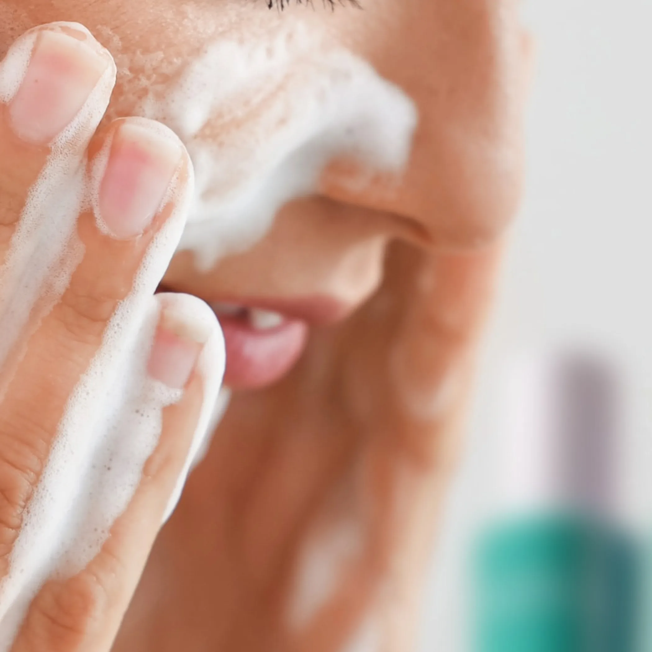 facial cleansing in hot weather