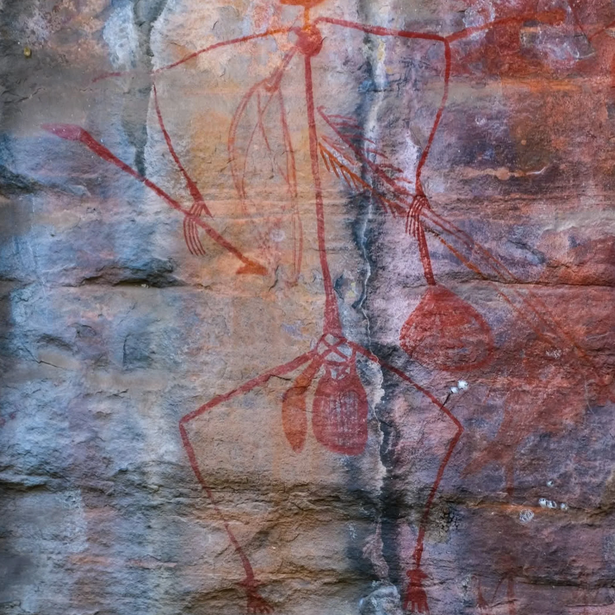 ubirr-style ancient rock art